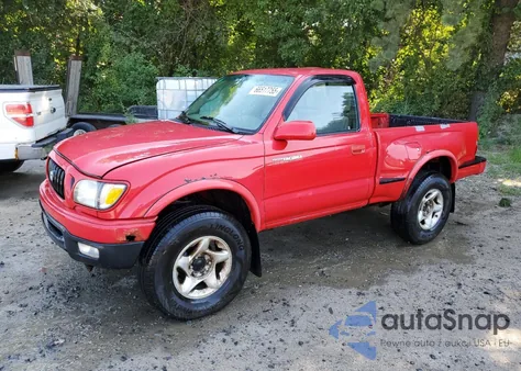 2001 Toyota Tacoma из США, поврежденный, VIN 5TEPM62N81Z732635